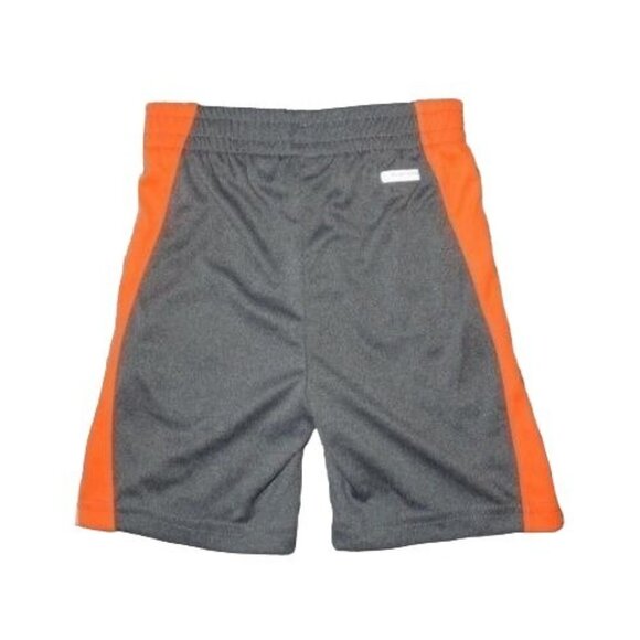 Jumping Beans Play Cool Boys Activewear Running Gray Orange White Shorts 24M - Picture 3 of 4